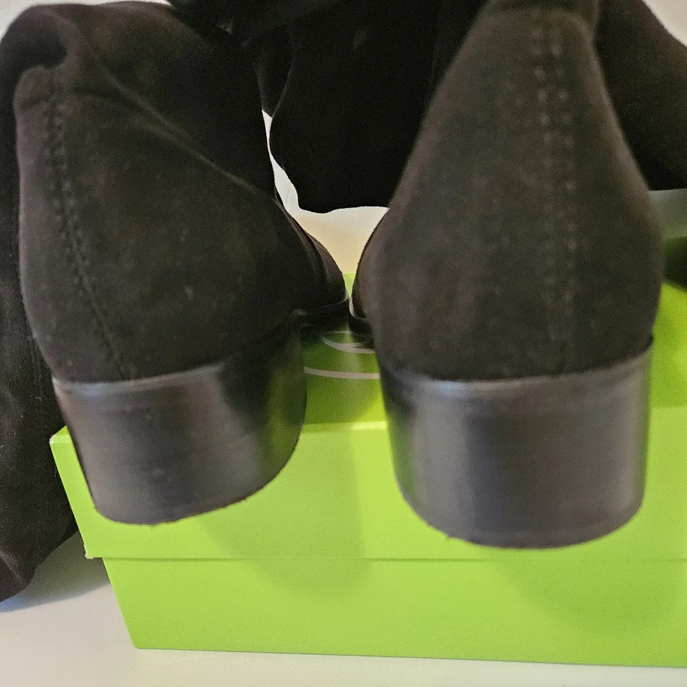 Sam Edelman Over-the-Knee black microsuede boot, size 7.5